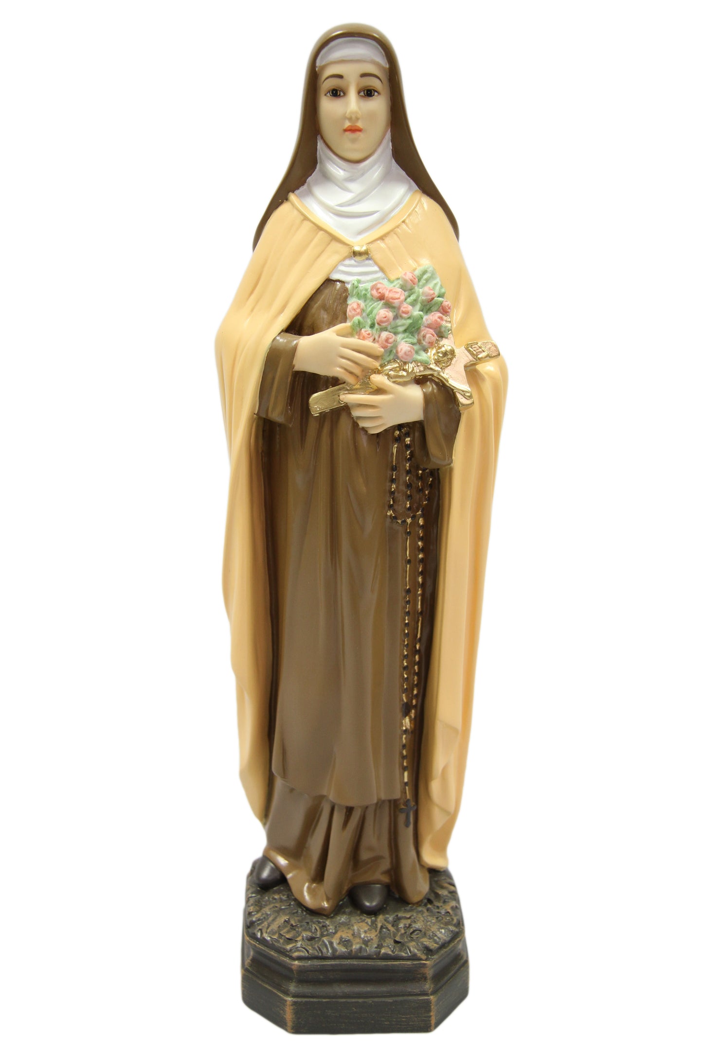 Saint Teresa of Calcutta, Hand Painted - 4", 11", 16.5"